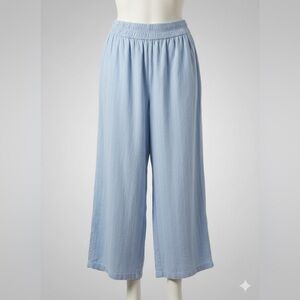 High Waisted - Wide Leg Linen Pants